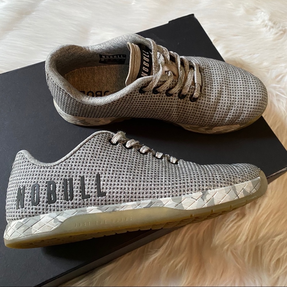 NoBull Project Gray Camo Trainers